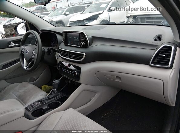 KM8J33A45LU121601 2020 HYUNDAI TUCSON Black Front interior view