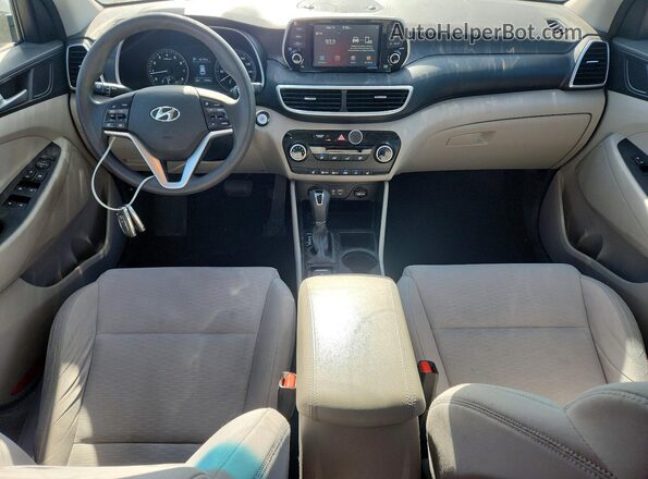 KM8J33A45LU226638 2020 HYUNDAI TUCSON White Вид панелі приладів