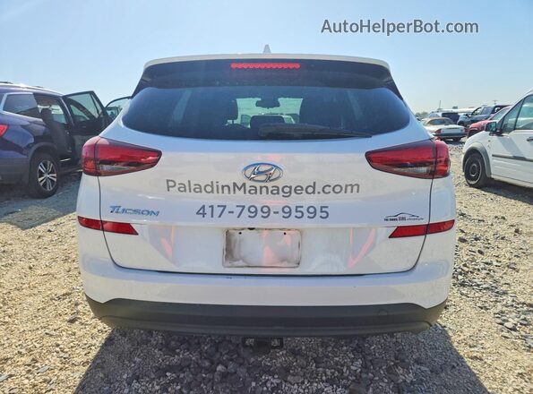 KM8J33A45LU226638 2020 HYUNDAI TUCSON White Вид ззаду