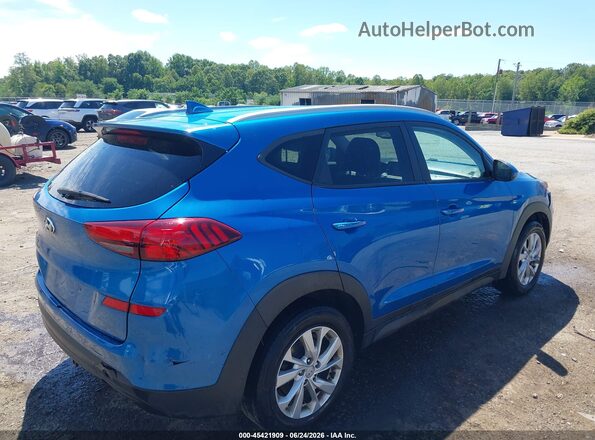 KM8J33A45LU257176 2020 HYUNDAI TUCSON Blue Trasero derecho