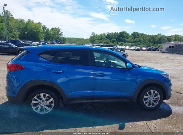 KM8J33A45LU257176 2020 HYUNDAI TUCSON Blue Vista interior trasera
