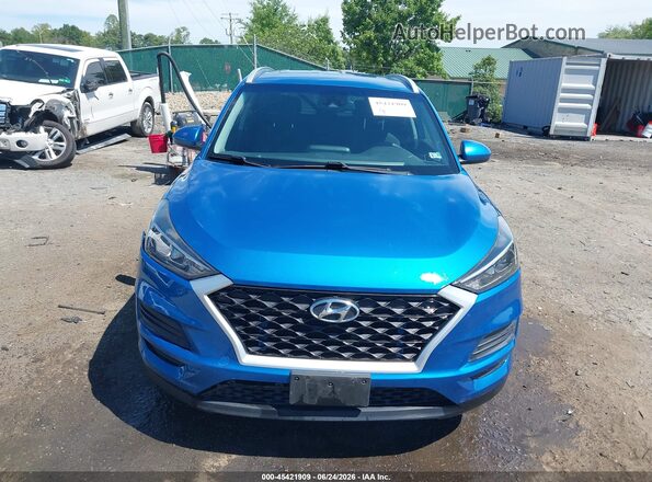 KM8J33A45LU257176 2020 HYUNDAI TUCSON Blue Vista del cuadro de instrumentos