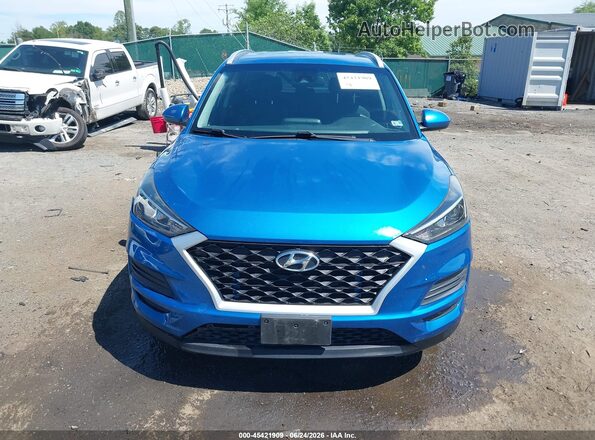 KM8J33A45LU257176 2020 HYUNDAI TUCSON Blue Vista frontal