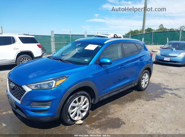 KM8J33A45LU257176 2020 HYUNDAI TUCSON Blue Vista tres cuartos delantera izquierda