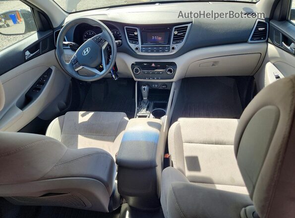 KM8J33A46GU060183 2016 HYUNDAI TUCSON Black Vista del salpicadero