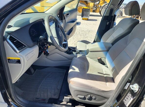 KM8J33A46GU060183 2016 HYUNDAI TUCSON Black Vista interior delantera