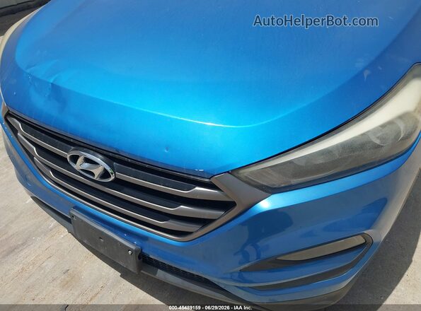 KM8J33A46GU071684 2016 HYUNDAI TUCSON Blue წინა ხედი