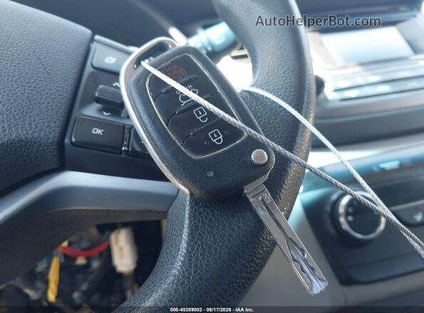KM8J33A46GU090266 2016 HYUNDAI TUCSON Gray Vista del salpicadero