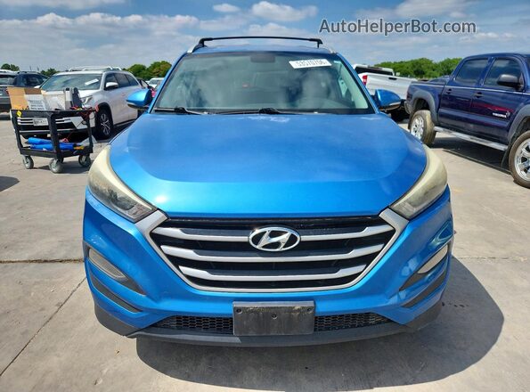 KM8J33A46HU409229 2017 HYUNDAI TUCSON Blue 