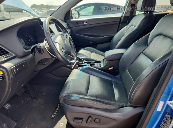 KM8J33A46HU409229 2017 HYUNDAI TUCSON Blue 