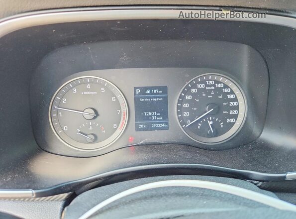 KM8J33A46KU022011 2019 HYUNDAI TUCSON Gray 