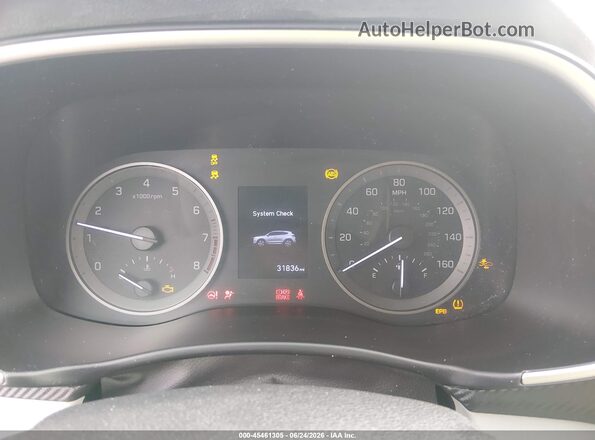 KM8J33A46LU093422 2020 HYUNDAI TUCSON Black Вид задніх сидінь