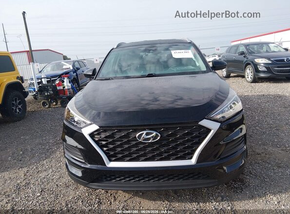 KM8J33A46LU093422 2020 HYUNDAI TUCSON Black Вид задньої частини салону