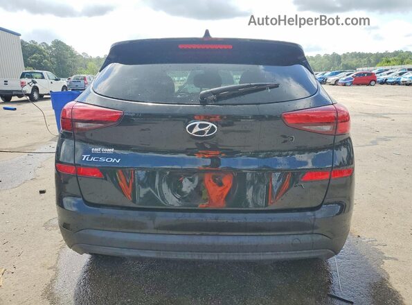 KM8J33A46LU101504 2020 HYUNDAI TUCSON Black Հետևի տեսք