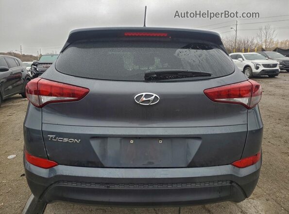 KM8J33A48HU439736 2017 HYUNDAI TUCSON Gray Vista trasera