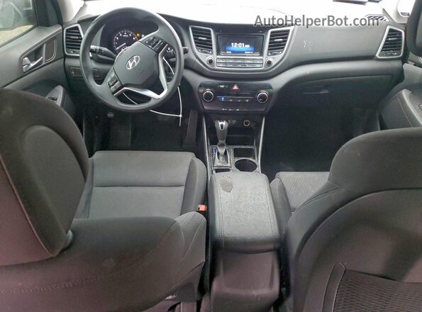 KM8J33A48HU439736 2017 HYUNDAI TUCSON Gray Vista del salpicadero