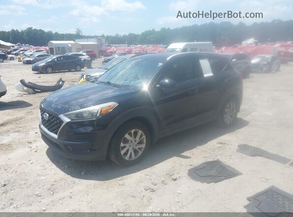 KM8J33A48LU201202 2020 HYUNDAI TUCSON Черный Передняя левая четверть