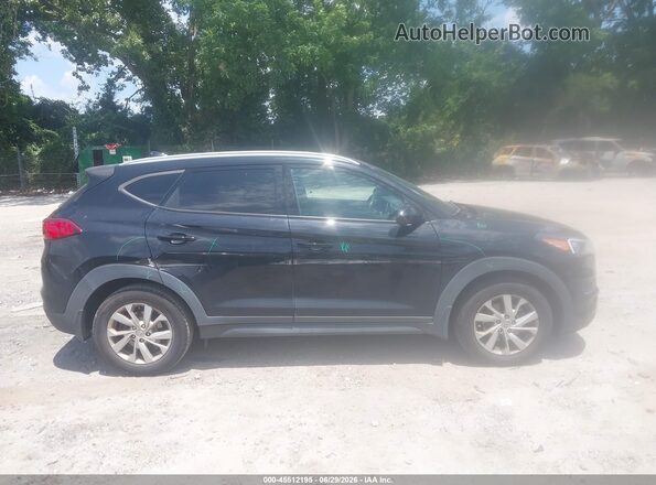 KM8J33A48LU201202 2020 HYUNDAI TUCSON Черный Вид задней части салона