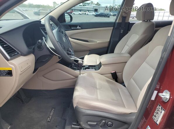 KM8J33A49GU206589 2016 HYUNDAI TUCSON Red Vista interior delantera
