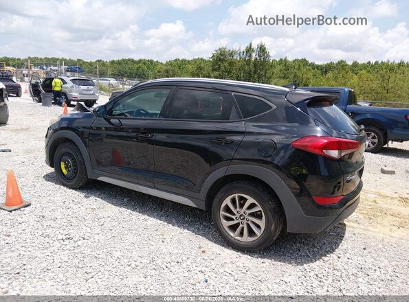 KM8J33A49JU608961 2018 HYUNDAI TUCSON Черный Задняя левая четверть