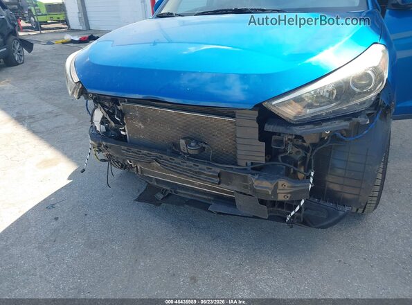 KM8J33A49JU775417 2018 HYUNDAI TUCSON Blue წინა ხედი