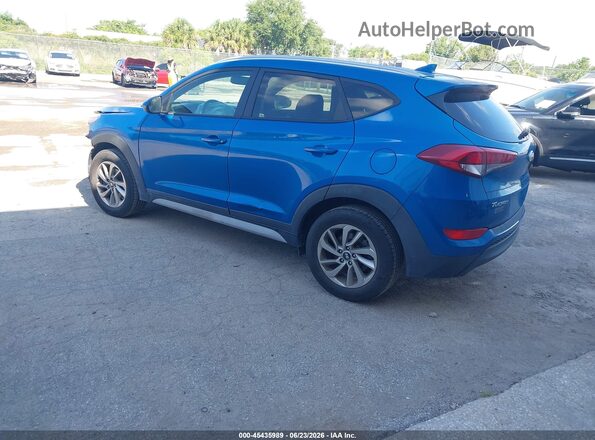KM8J33A49JU775417 2018 HYUNDAI TUCSON Blue უკანა მარცხენა