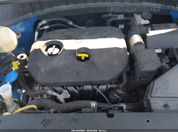 KM8J33A49JU775417 2018 HYUNDAI TUCSON Blue უკანა ხედი