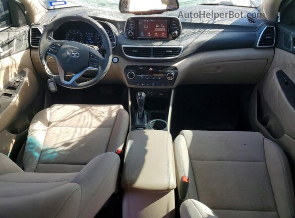 KM8J33A4XLU205901 2020 HYUNDAI TUCSON Gray წინა პანელის ხედი