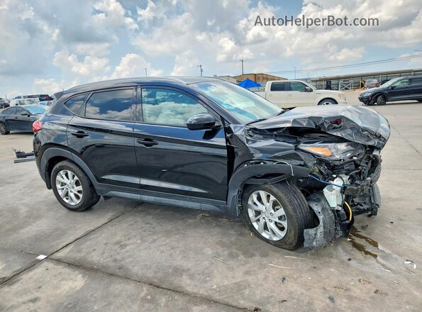 KM8J33A4XMU290434 2021 HYUNDAI TUCSON Black Przód prawy