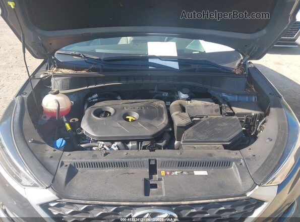 KM8J33A4XMU394423 2021 HYUNDAI TUCSON Black უკანა ხედი
