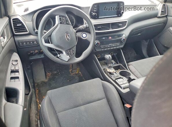 KM8J33AL0KU042245 2019 HYUNDAI TUCSON Gray წინა პანელის ხედი