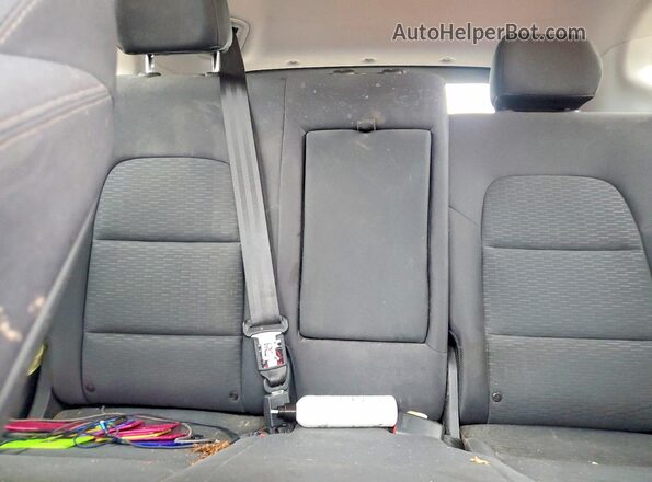 KM8J33AL0KU042245 2019 HYUNDAI TUCSON Gray უკანა სავარძლების ხედი