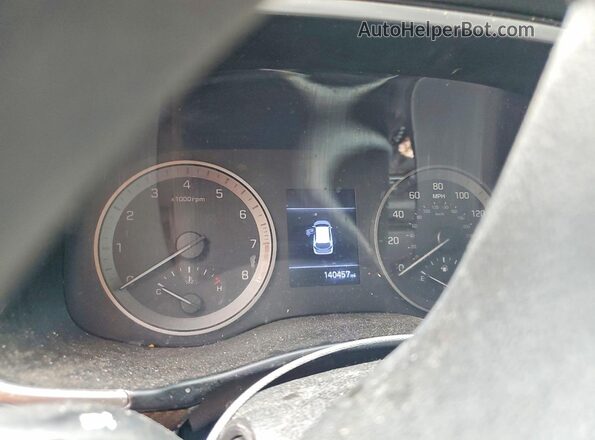 KM8J33AL0KU042245 2019 HYUNDAI TUCSON Gray ხელსაწყოთა პანელის ხედი