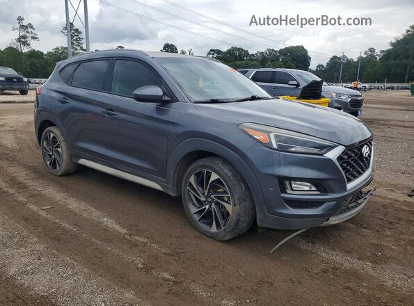 KM8J33AL0KU042245 2019 HYUNDAI TUCSON Gray წინა მარჯვენა