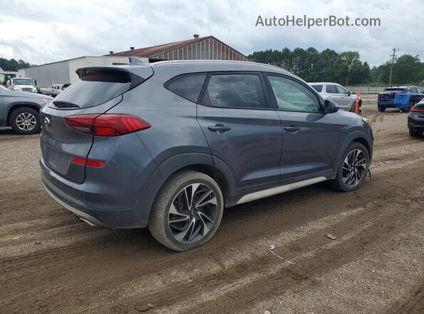 KM8J33AL0KU042245 2019 HYUNDAI TUCSON Gray უკანა მარჯვენა