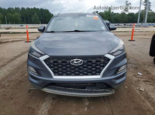 KM8J33AL0KU042245 2019 HYUNDAI TUCSON Gray წინა ხედი