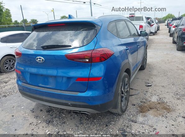 KM8J33AL0LU144033 2020 HYUNDAI TUCSON Blue Trasero derecho