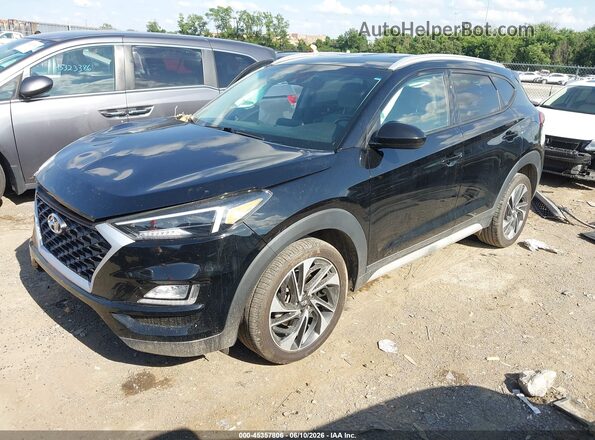 KM8J33AL0LU217871 2020 HYUNDAI TUCSON Black Vista tres cuartos delantera izquierda