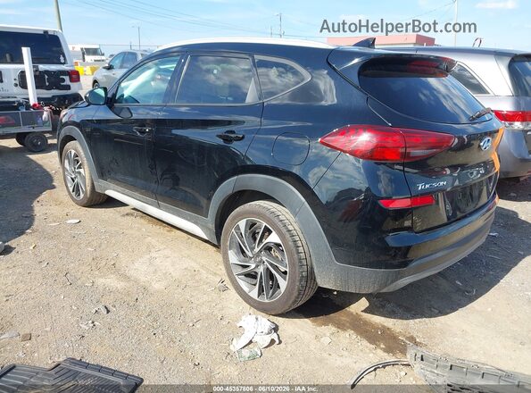 KM8J33AL0LU217871 2020 HYUNDAI TUCSON Black Trasero izquierdo