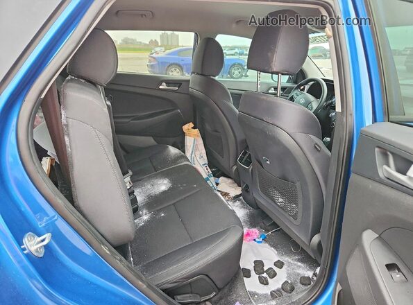 KM8J33AL0MU345433 2021 HYUNDAI TUCSON Blue Հետևի նստատեղերի տեսք