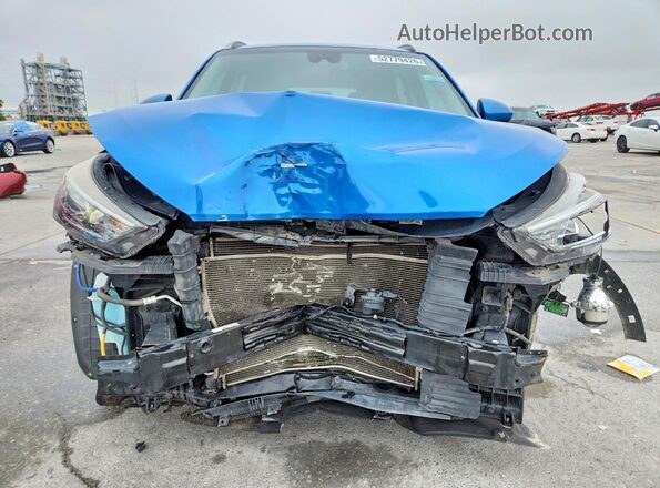KM8J33AL0MU345433 2021 HYUNDAI TUCSON Blue Դիմացի տեսք