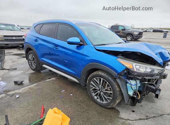 KM8J33AL0MU345433 2021 HYUNDAI TUCSON Blue Առջևի աջ