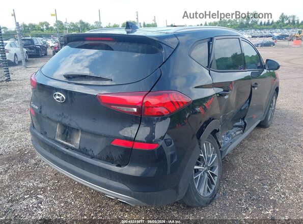 KM8J33AL0MU373930 2021 HYUNDAI TUCSON Black Tył prawy
