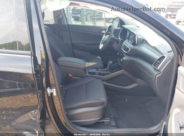 KM8J33AL0MU373930 2021 HYUNDAI TUCSON Black Widok wnętrza z przodu