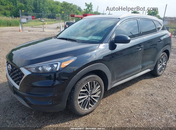 KM8J33AL0MU373930 2021 HYUNDAI TUCSON Black Przód lewy