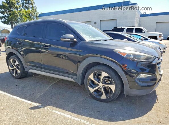 KM8J33AL1JU698730 2018 HYUNDAI TUCSON Black 