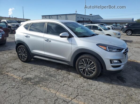 KM8J33AL1KU996048 2019 HYUNDAI TUCSON Silver Delantero derecho