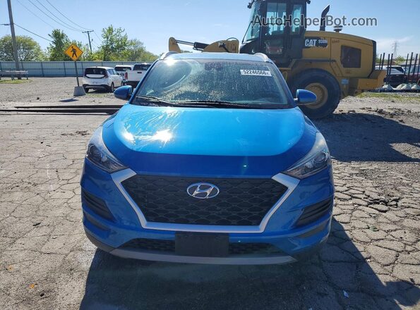 KM8J33AL2KU901318 2019 HYUNDAI TUCSON Blue Widok z przodu