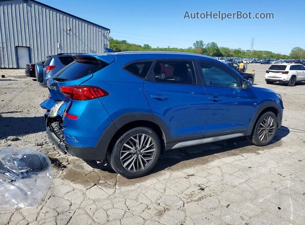 KM8J33AL2KU901318 2019 HYUNDAI TUCSON Blue Tył prawy