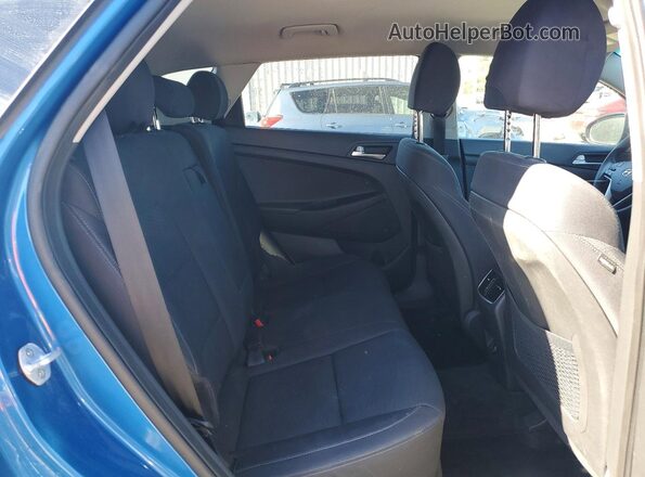 KM8J33AL2KU901318 2019 HYUNDAI TUCSON Blue Widok wnętrza z tyłu